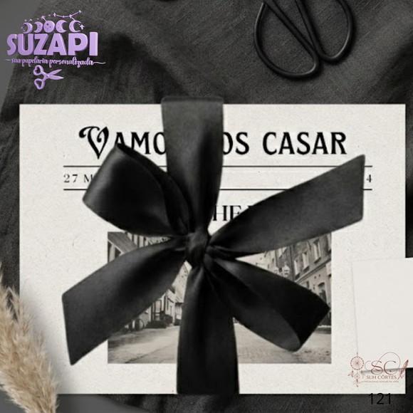 Convite de Casamento Jornal Exclusivo
