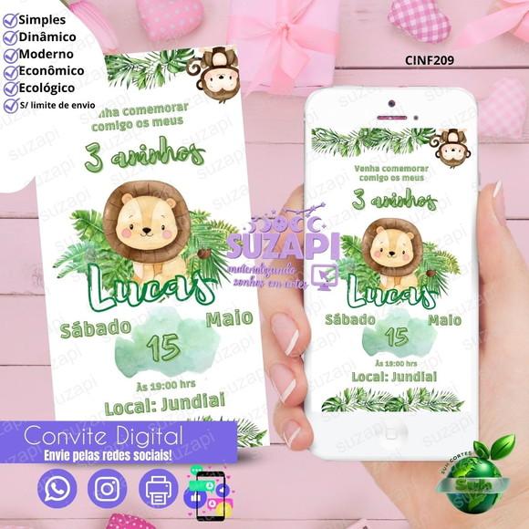 Convite Safari Digital Virtual Whatsapp
