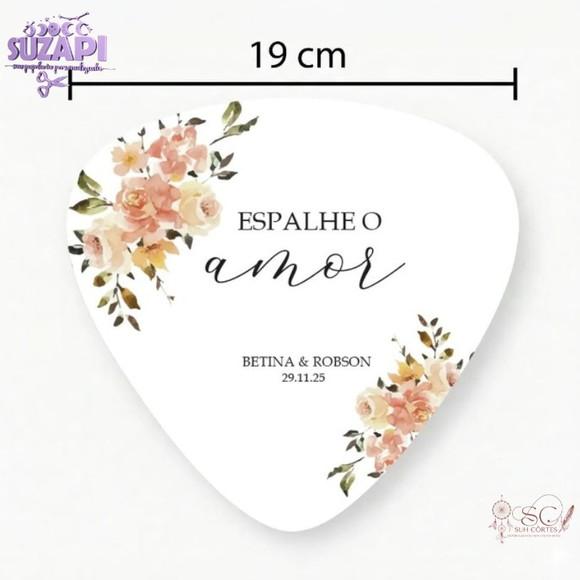 Kit Lagrima Alegria e Ventarola Personaliza Terracota