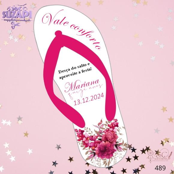 Vale Conforto Rosa Fucsia Chinelo