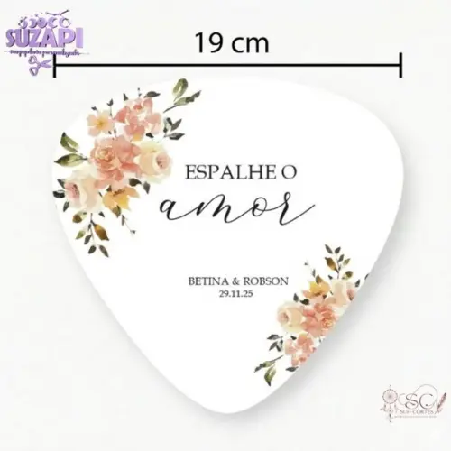 Kit Lagrima Alegria e Ventarola Personaliza Terracota