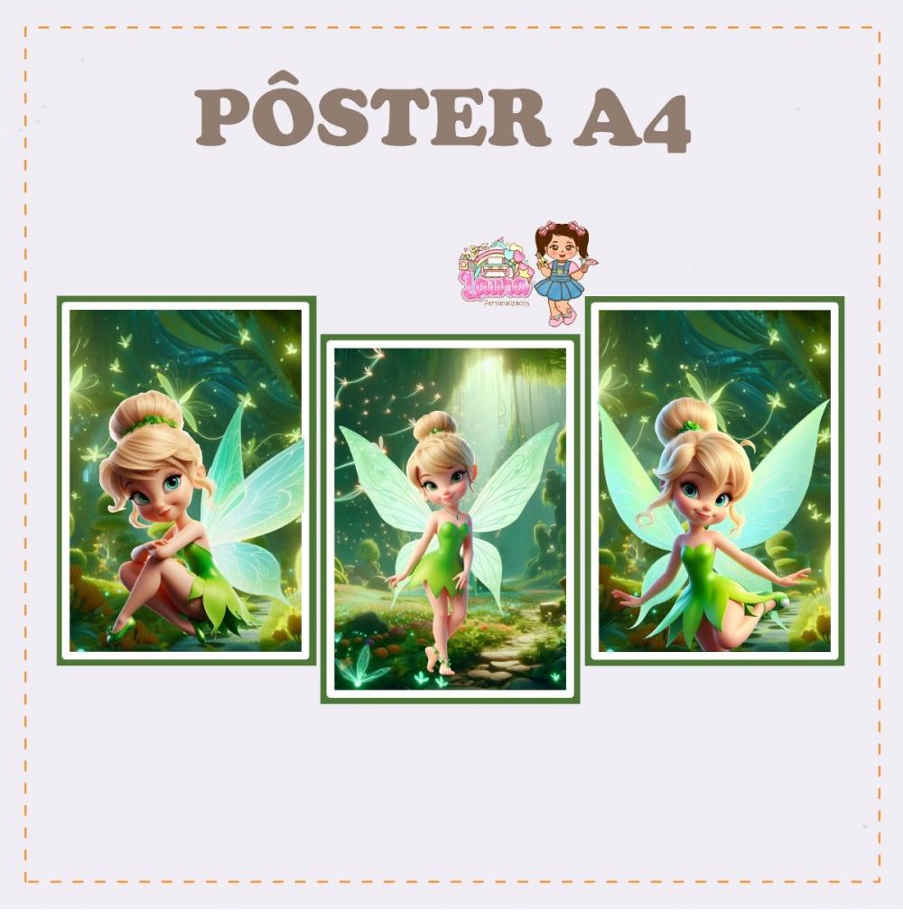 Kit Festa só um Bolinho Tinker Bell - Decoração de aniversári