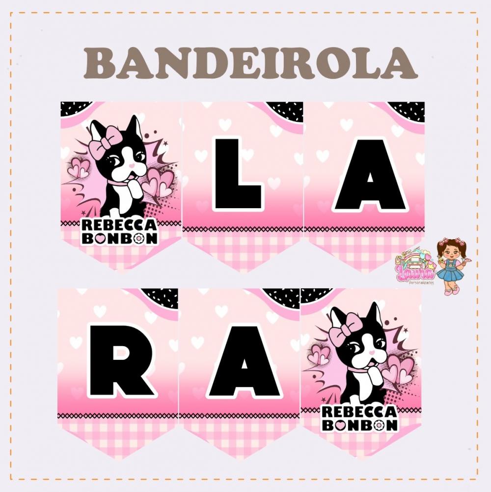 Kit Festa só um Bolinho Rebecca Bonbon - Decoração de anivers?