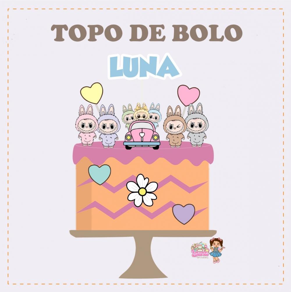 Kit Festa só um Bolinho Labubu - Decoração de aniversário - F
