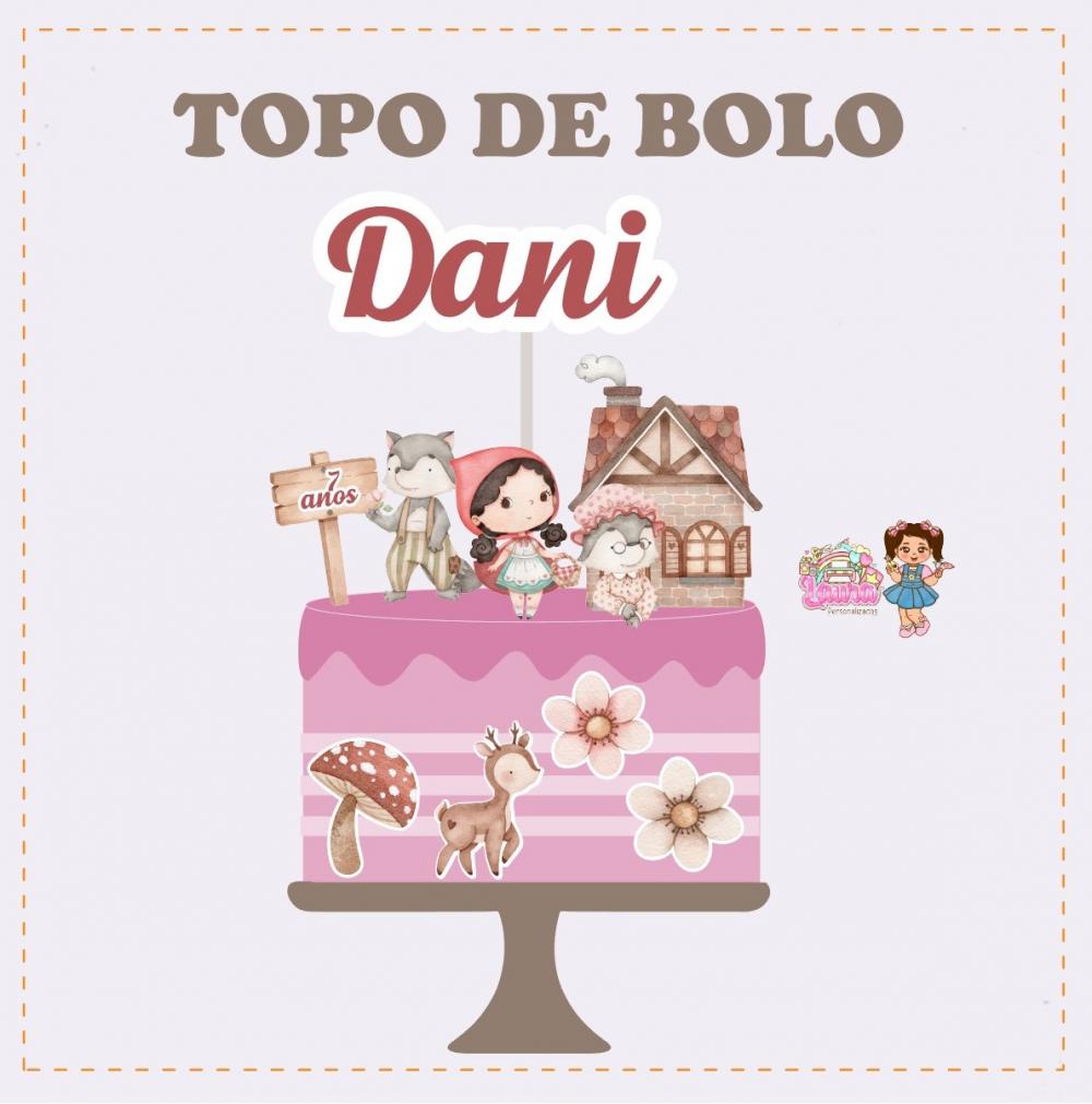 Kit Festa só um Bolinho Chapeuzinho Vermelho - Decoração de an