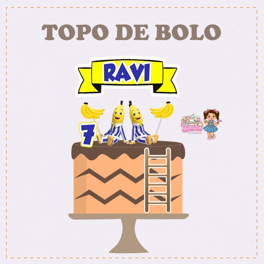 Kit Festa só um Bolinho Banana de Pijamas - Decoração de anive