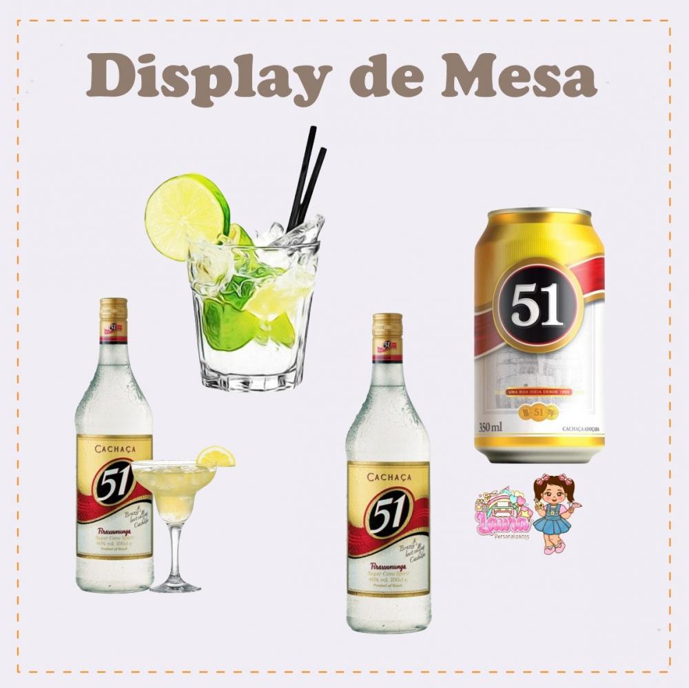 Kit Festa só um Bolinho Cachaça 51 - Decoração de aniversári