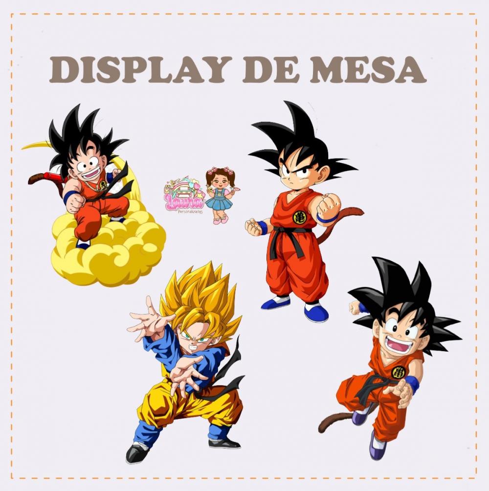 Kit Festa só um Bolinho Dragon Ball Z - Decoração de aniversá