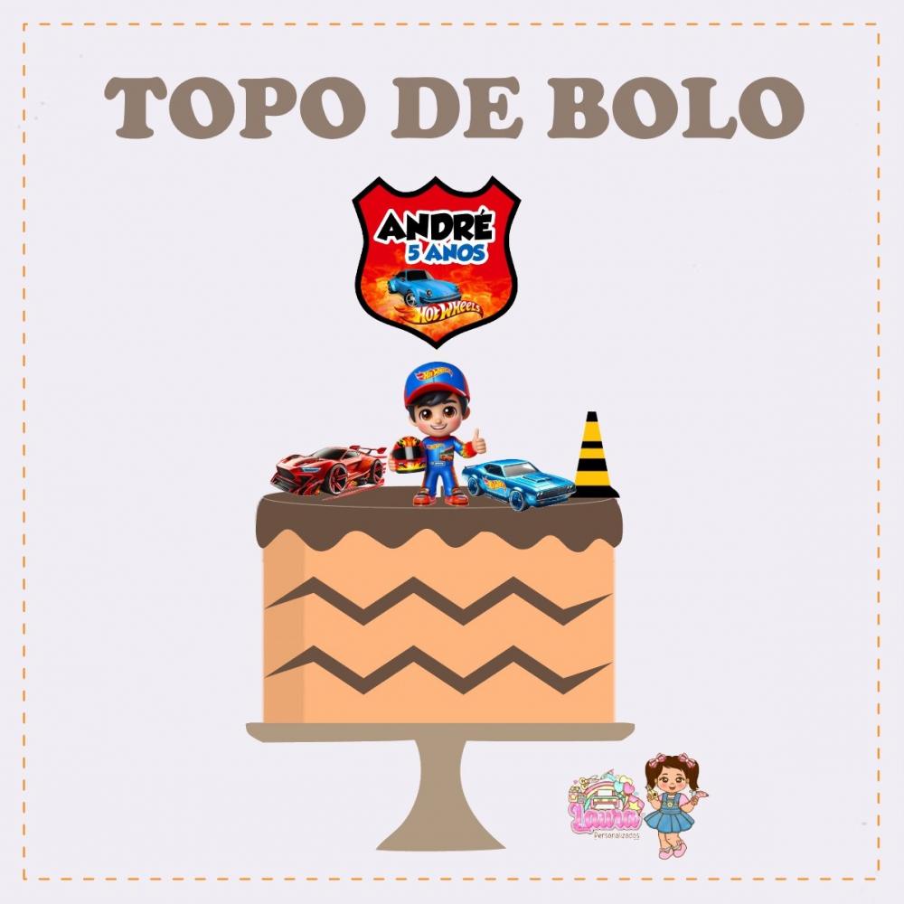 Kit Festa só um Bolinho Hotweels - Decoração de aniversário -