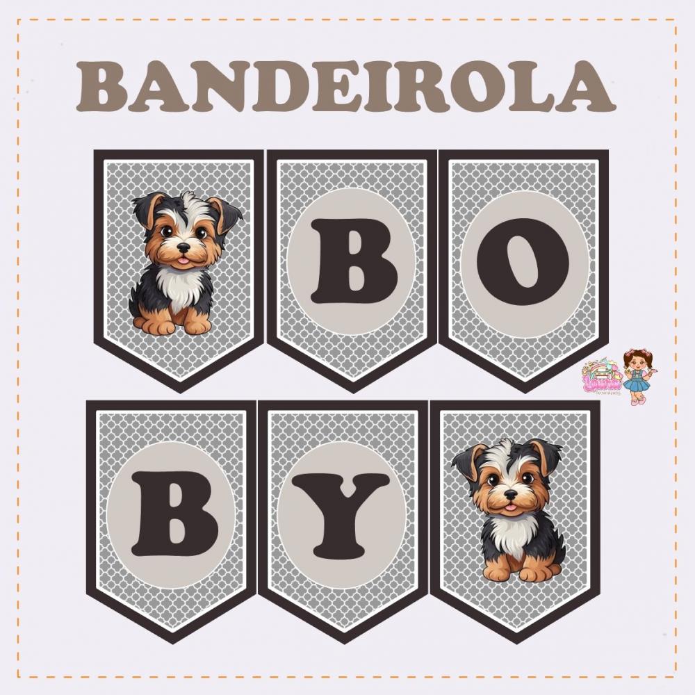 Kit Festa só um Bolinho YorkShire - Decoração de aniversário 