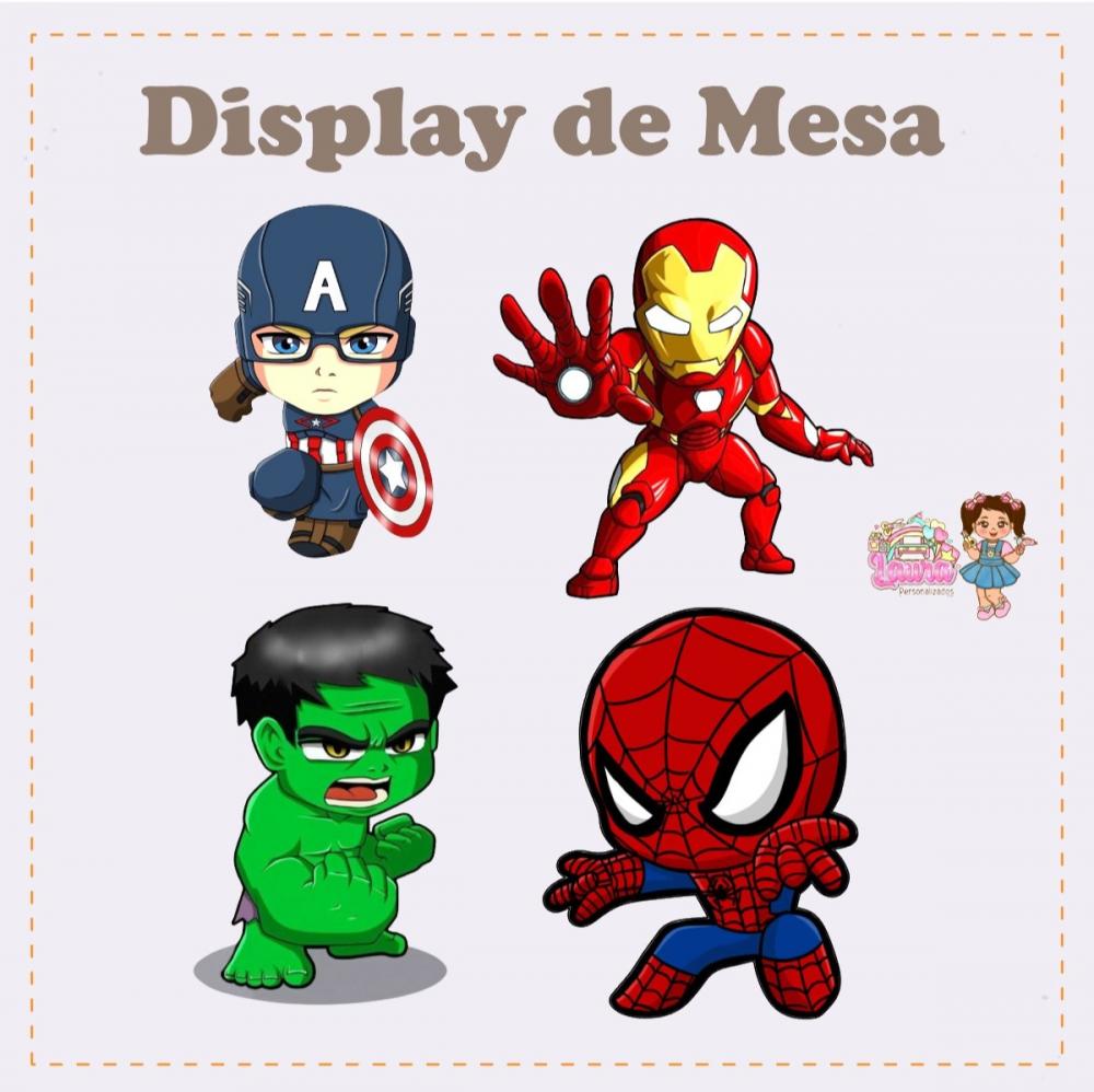 Kit Festa só um Bolinho Os vingadores Baby - Decoração de aniv