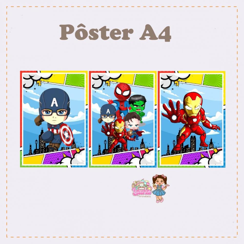 Kit Festa só um Bolinho Os vingadores Baby - Decoração de aniv