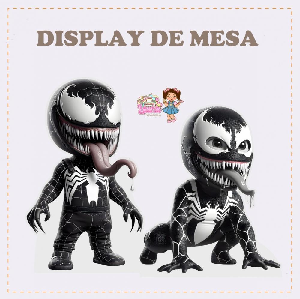 Kit Festa só um Bolinho Venom - Decoração de aniversário - Fe