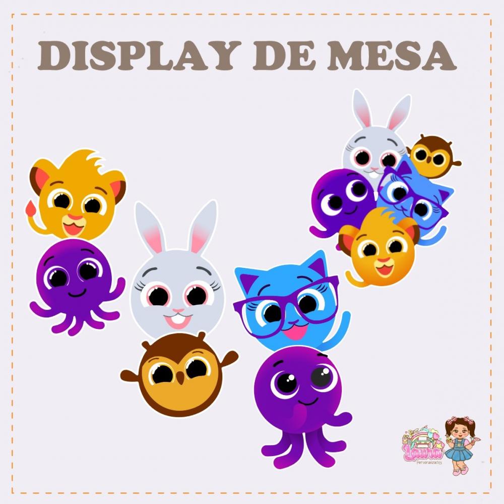 Kit Festa só um Bolinho Bolofofos - Decoração de aniversário 