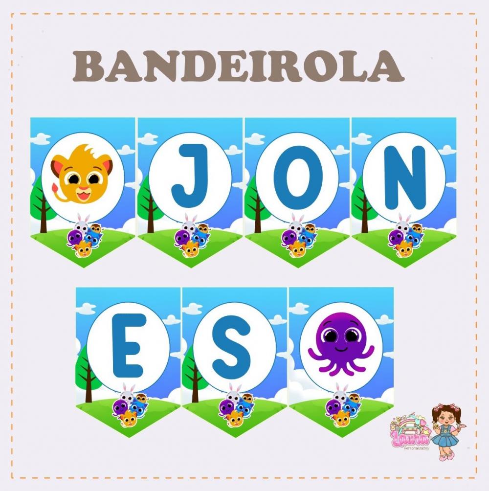 Kit Festa só um Bolinho Bolofofos - Decoração de aniversário 