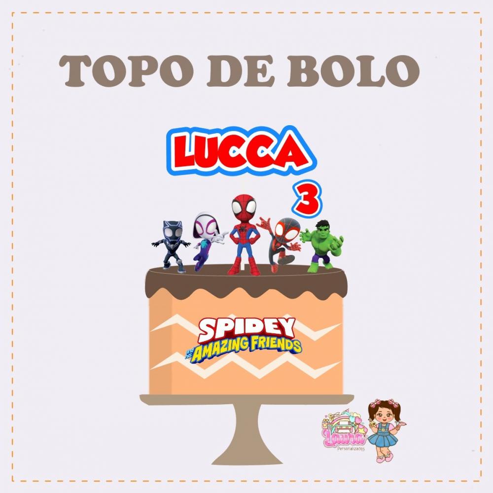 Kit Festa só um Bolinho Spidey e seus amigos espetaculares - Dec
