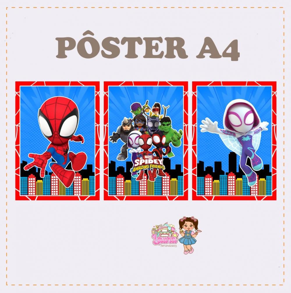Kit Festa só um Bolinho Spidey e seus amigos espetaculares - Dec