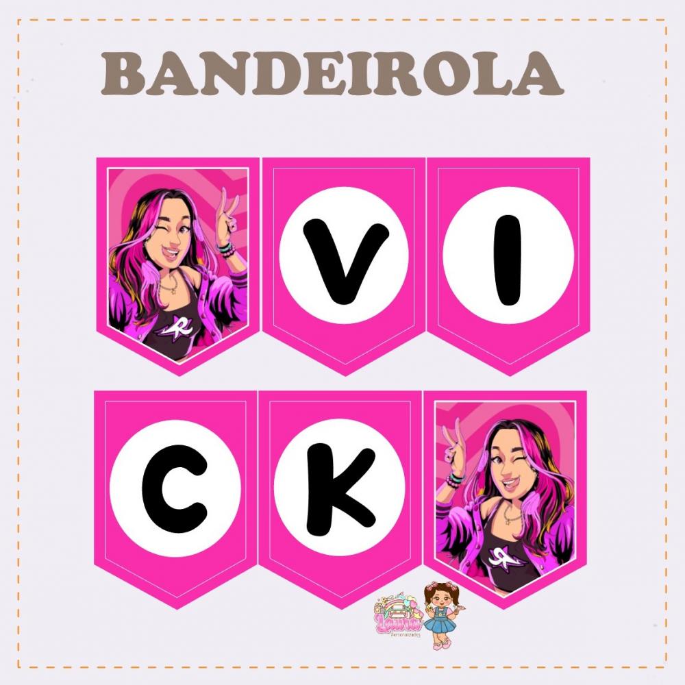 Kit Festa só um Bolinho Emelly Vick - Decoração de Aniversári