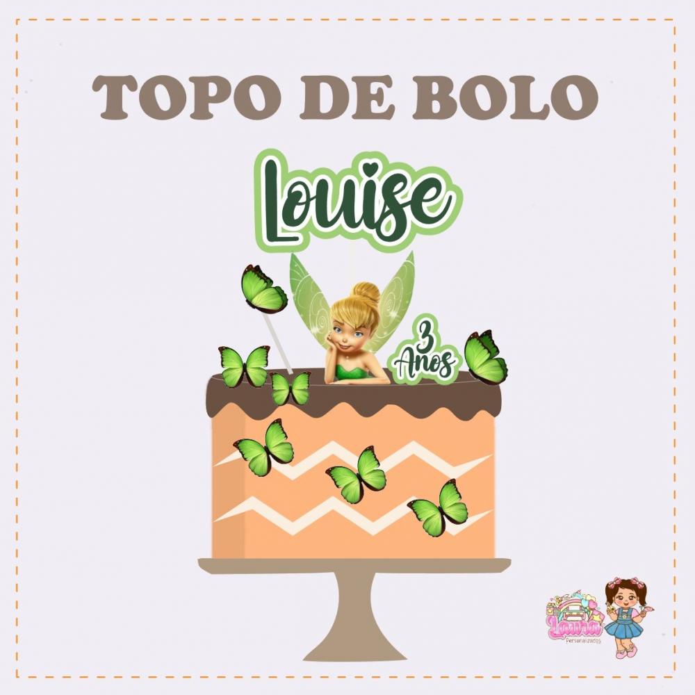 Kit Festa só um Bolinho Tinker Bell - Decoração de aniversári