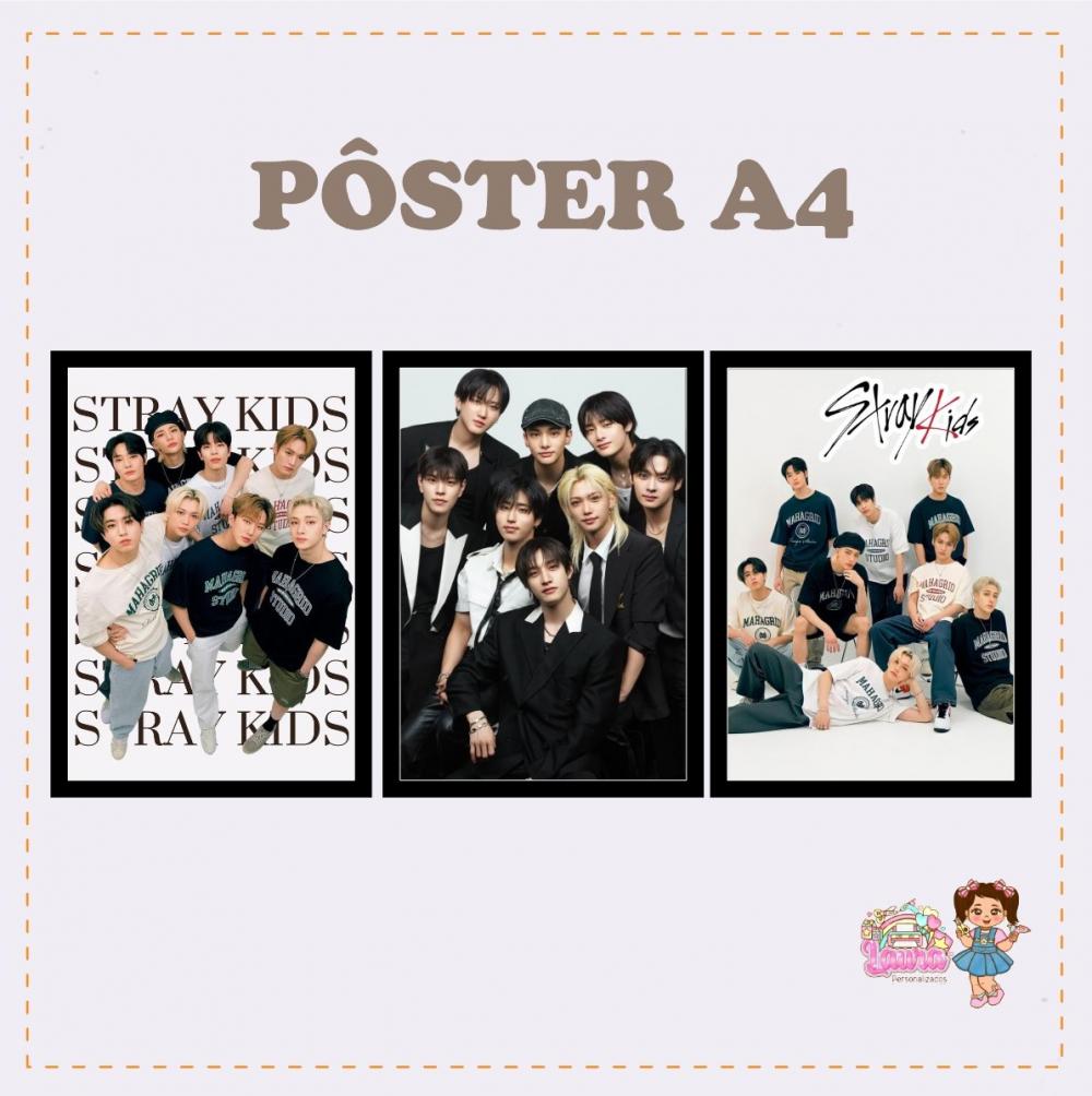 Kit Festa só um Bolinho Stray Kids - Decoração de aniversário