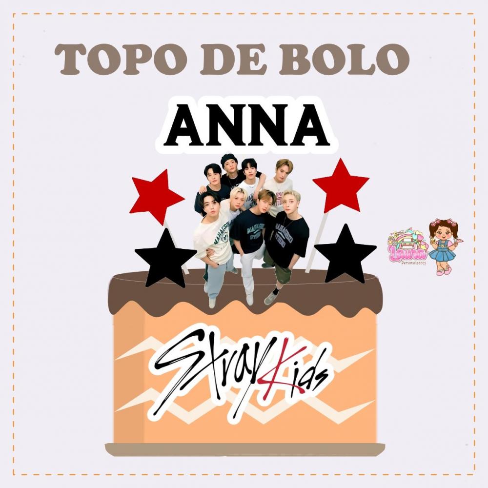 Kit Festa só um Bolinho Stray Kids - Decoração de aniversário