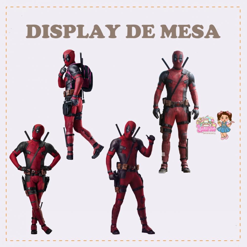 Kit Festa só um Bolinho DeadPool - Decoração de aniversário -