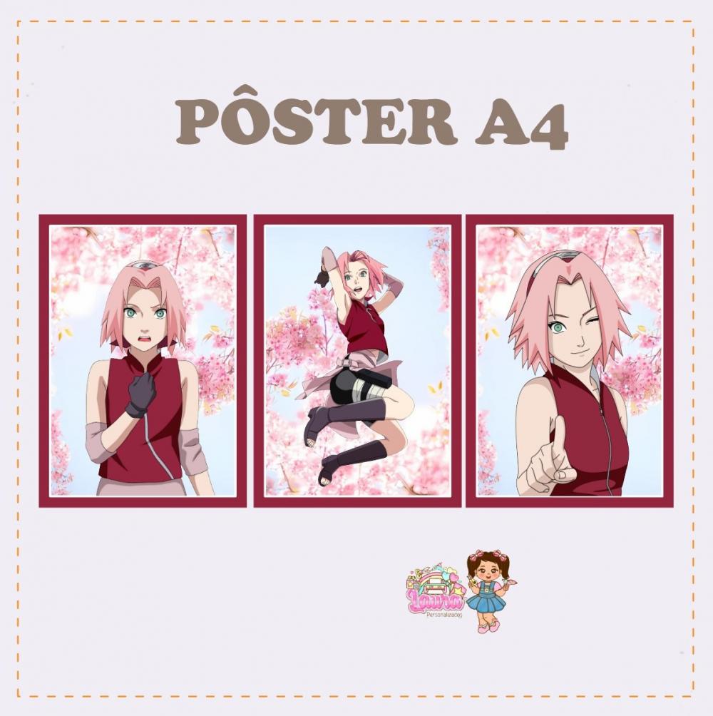 Kit Festa só um Bolinho Sakura - Decoração de aniversário - F
