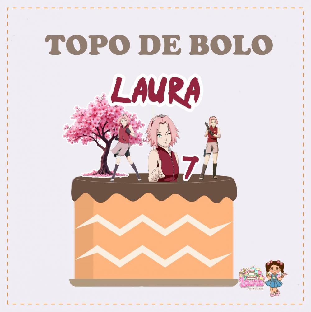 Kit Festa só um Bolinho Sakura - Decoração de aniversário - F