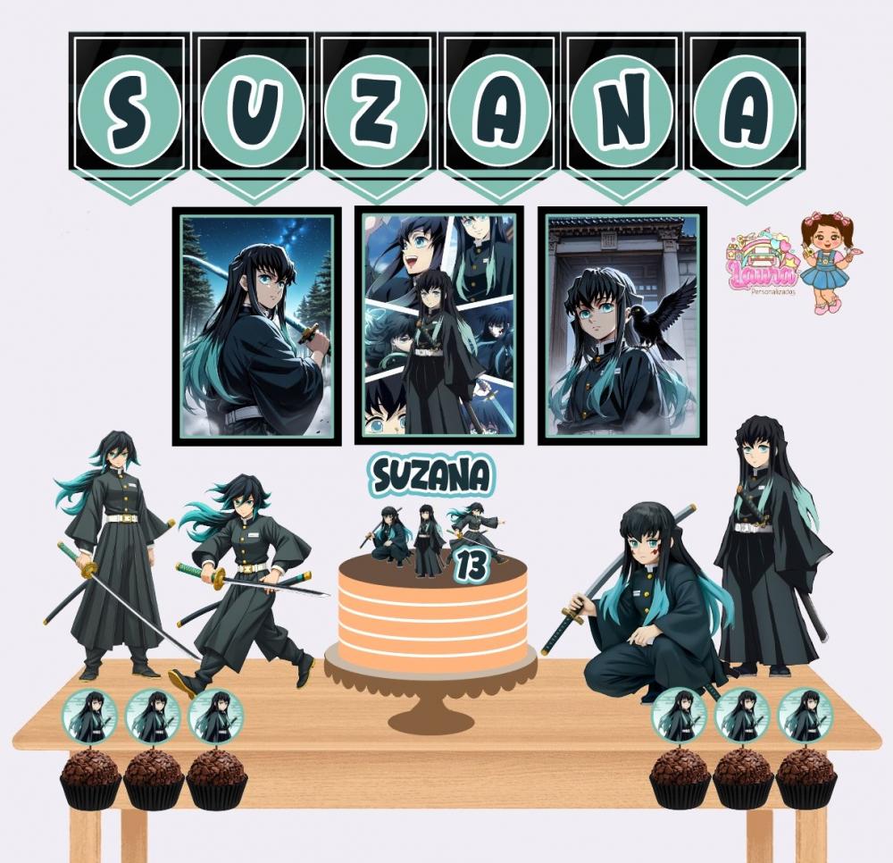 Kit Festa só um Bolinho Muichiro - Decoração de aniversário -