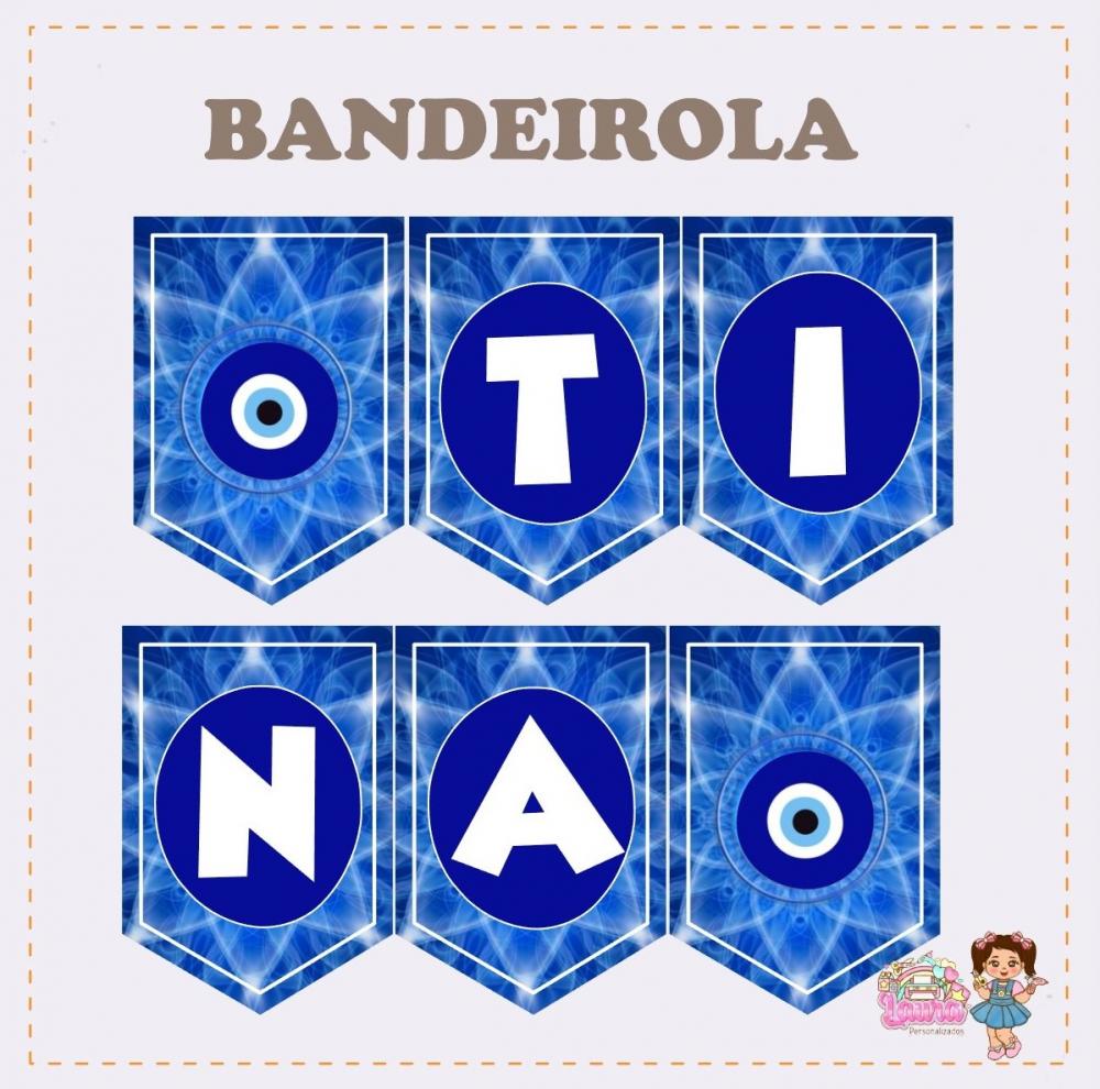 Kit Festa só um Bolinho Olho Grego - Decoração de aniversário