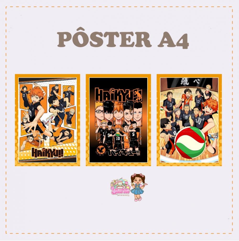 Kit Festa só um Bolinho Haikyuu - Decoração de aniversário - 