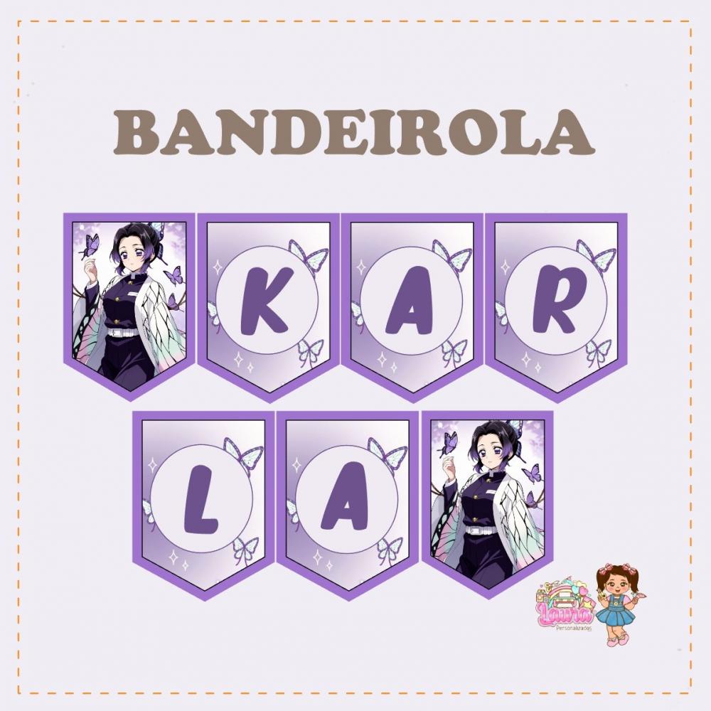 Kit Festa só um Bolinho Shinobu - Decoração de aniversário - 