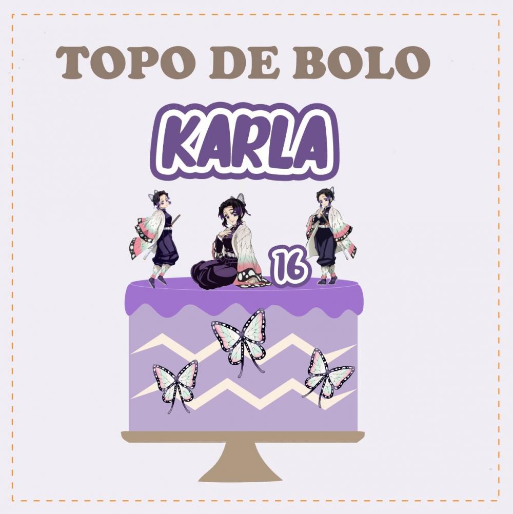 Kit Festa só um Bolinho Shinobu - Decoração de aniversário - 