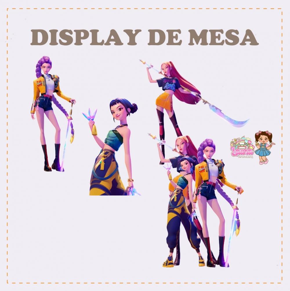 Kit Festa só um Bolinho Guerreiras do K Pop  - Decoração de an