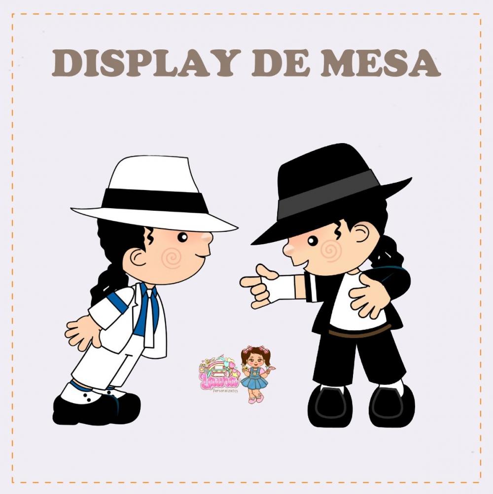 Kit Festa só um Bolinho Michael Jackson  - Decoração de aniver