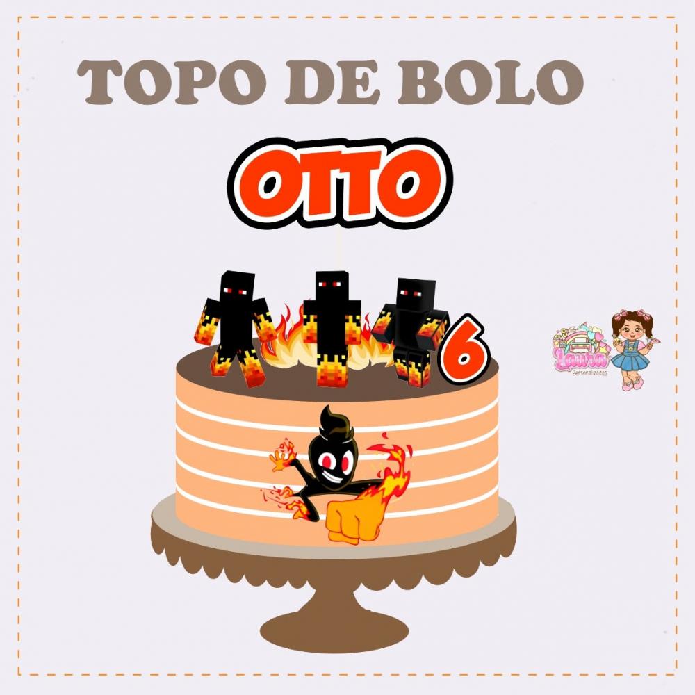 Kit Festa só um Bolinho Athos - Decoração de aniversário - Fe