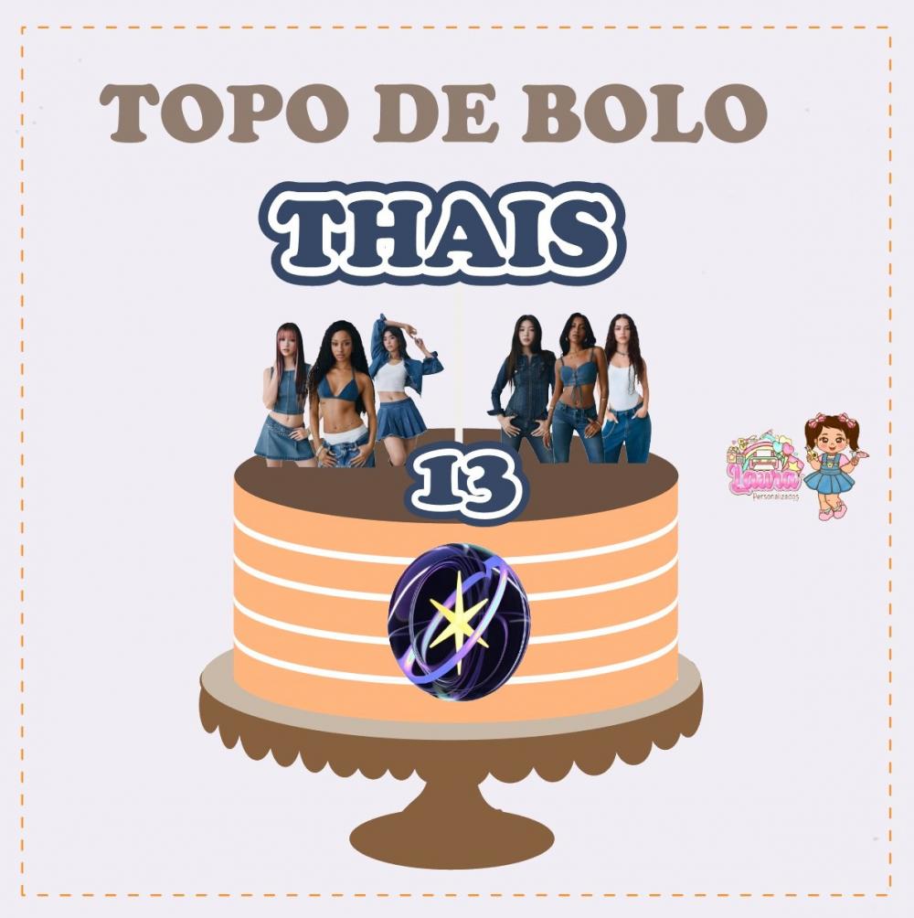 Kit Festa só um Bolinho Katseye - Decoração de aniversário - 