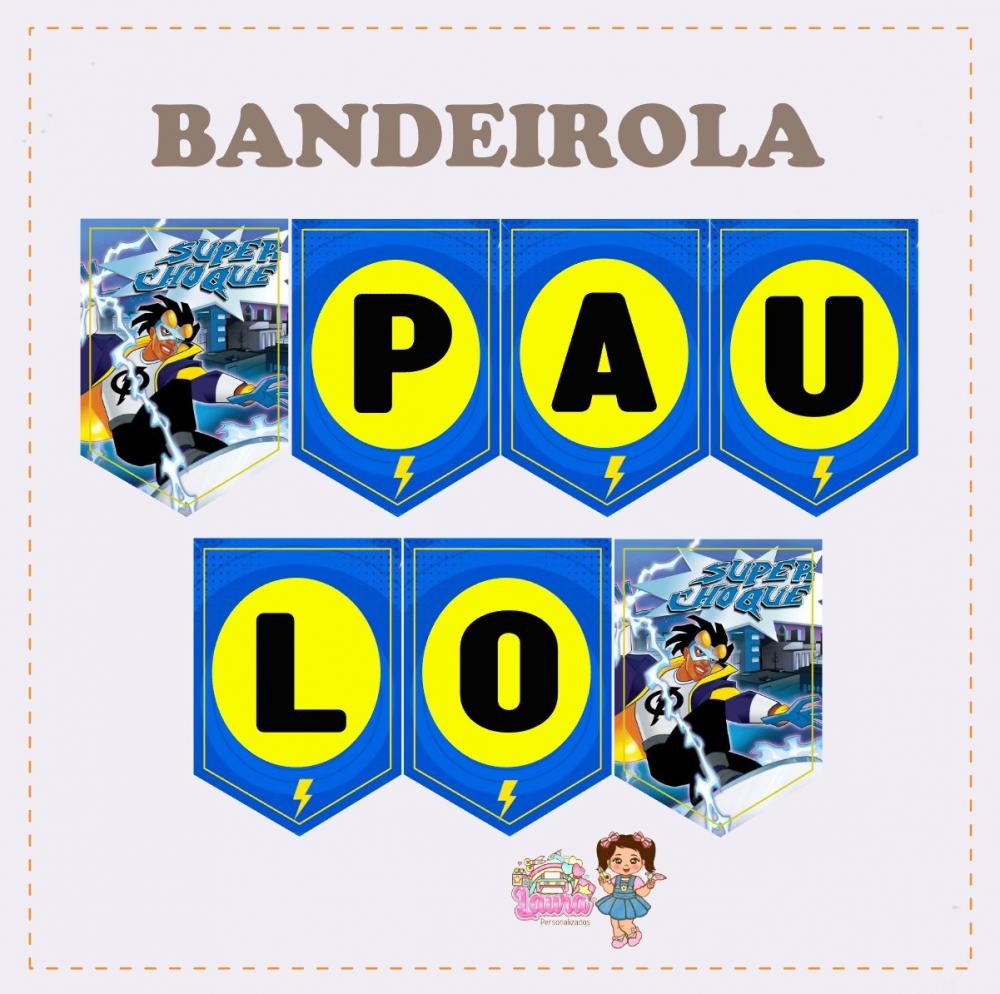 Kit Festa só um Bolinho Super Choque - Decoração de aniversár