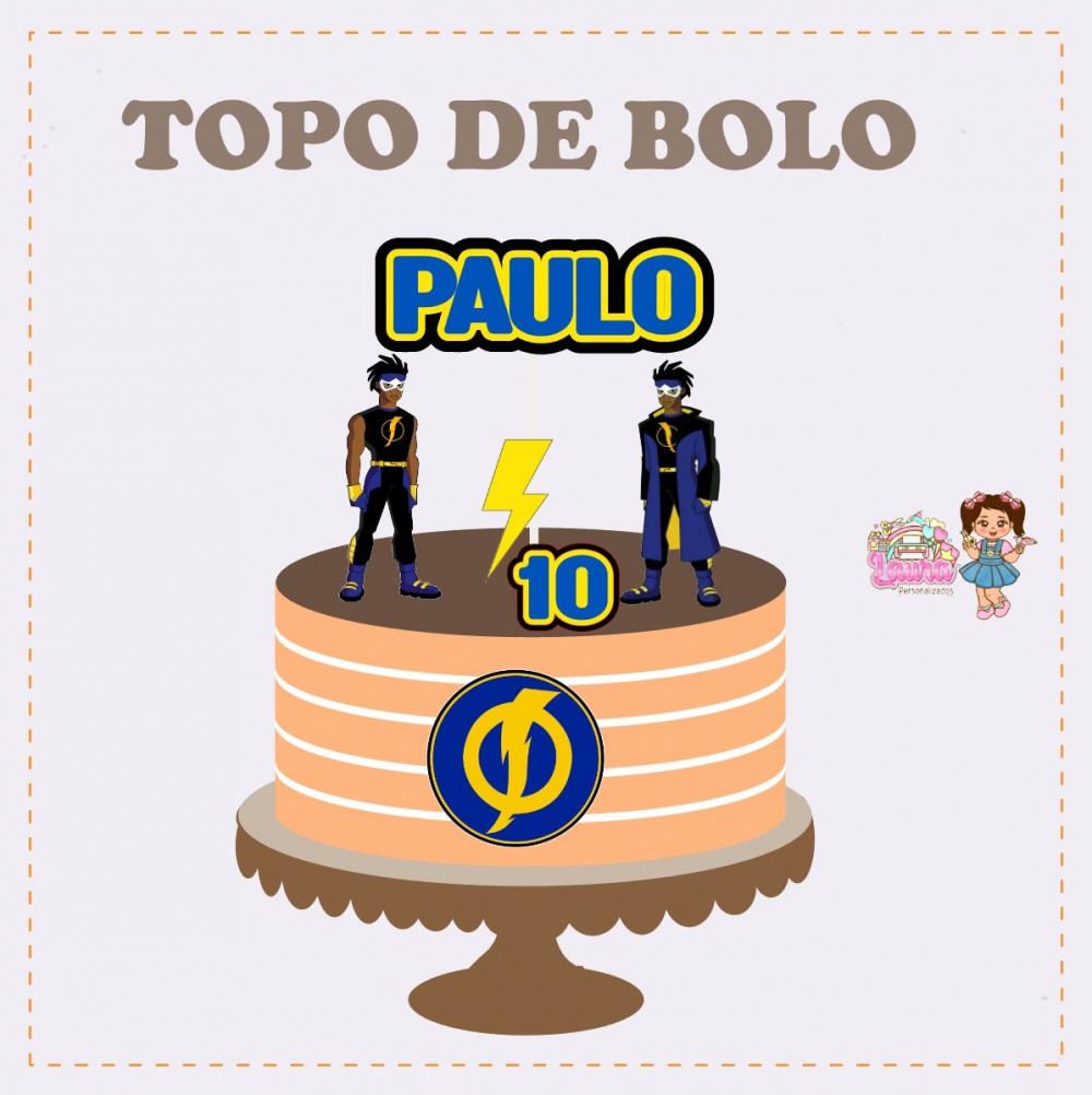 Kit Festa só um Bolinho Super Choque - Decoração de aniversár