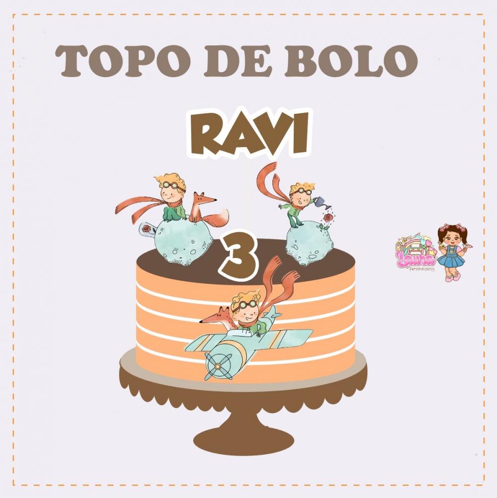 Kit Festa só um Bolinho O Pequeno Principe - Decoração de aniv