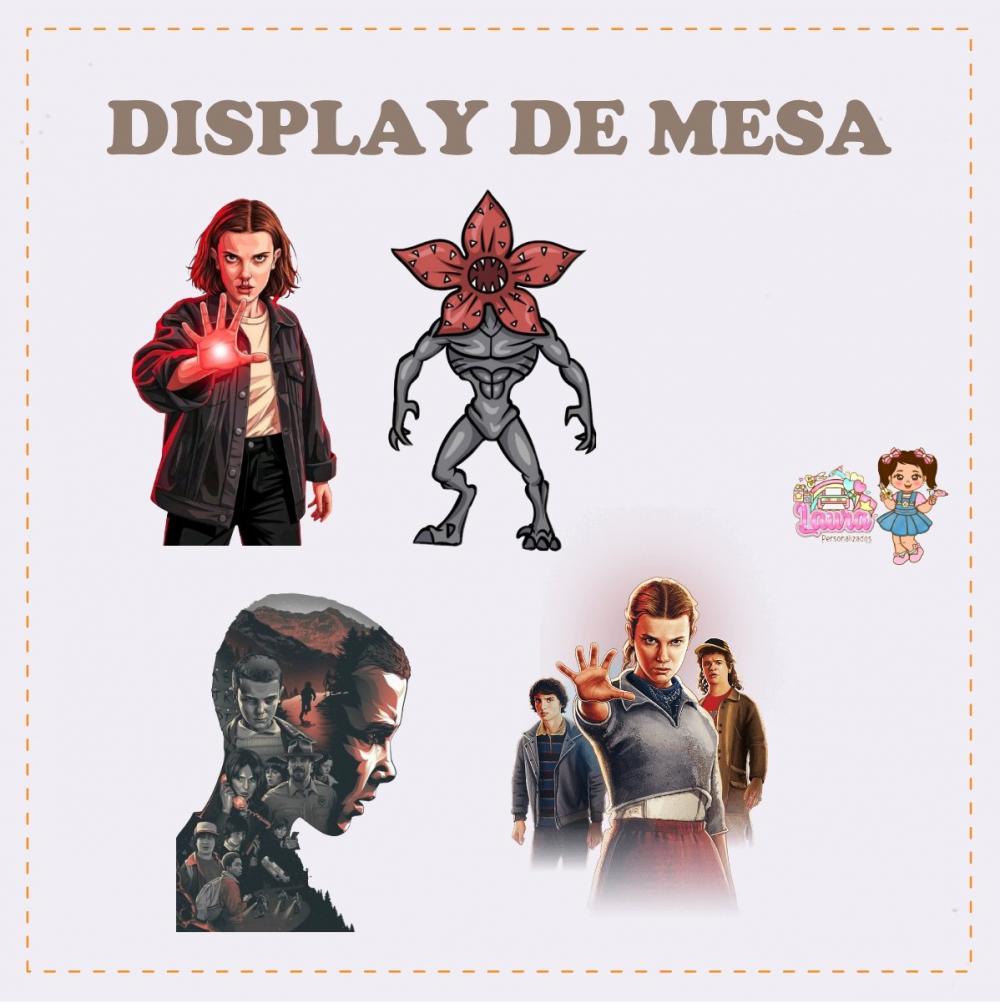 Kit Festa só um Bolinho Stranger Things - Decoração de anivers