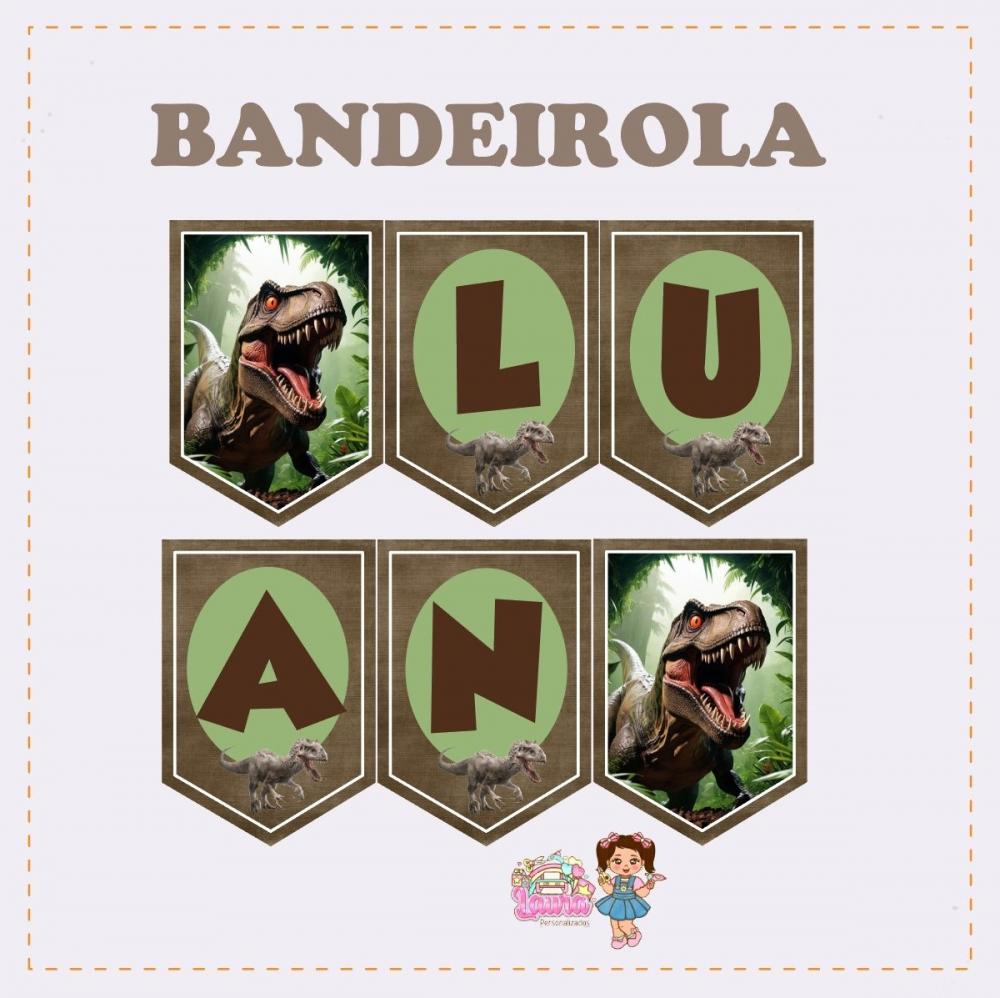 Kit Festa só um Bolinho Jurassic Park - Decoração de aniversá