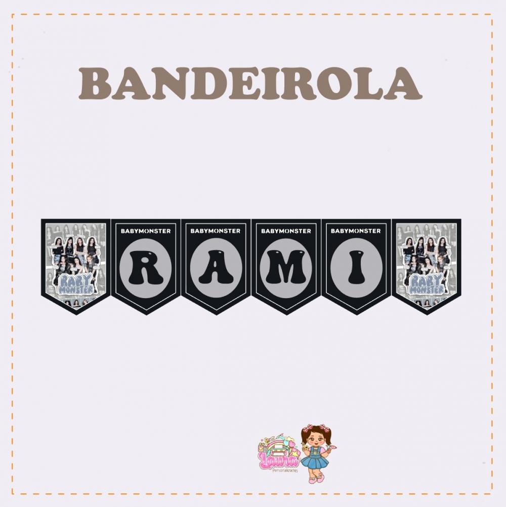 Kit Festa só um Bolinho BabyMonster - Decoração de aniversári