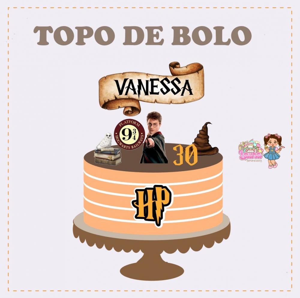 Kit Festa só um Bolinho Harry Potter - Decoração de aniversár