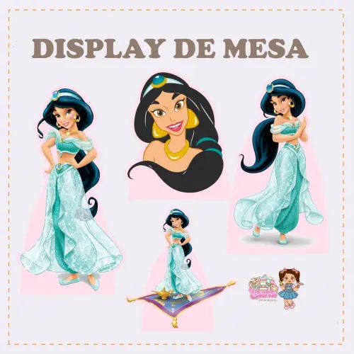 Kit Festa só um Bolinho Jasmine - Decoração de aniversário - 