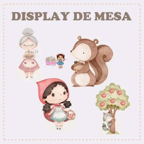 Kit Festa só um Bolinho Chapeuzinho Vermelho - Decoração de an