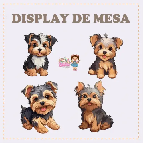 Kit Festa só um Bolinho YorkShire - Decoração de aniversário 