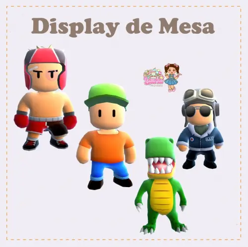 Kit Festa só um Bolinho Stumble  Guys - Decoração de aniversá