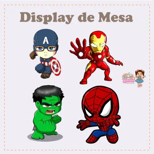 Kit Festa só um Bolinho Os vingadores Baby - Decoração de aniv