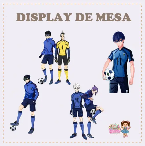 Kit Festa só um Bolinho Blue Lock - Decoração de aniversário 
